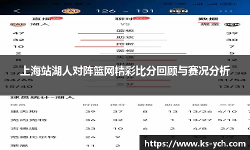 上海站湖人对阵篮网精彩比分回顾与赛况分析